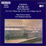 Kuhlau: Piano Quartets - Ilona Prunyi (piano); New Budapest String Quartet