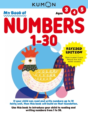 Kumon My Book of Numbers 1-30: Revised Ed - 