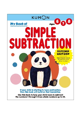 Kumon My Book of Simple Subtraction - 