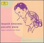 Léopold Simoneau and Pierrette Alarie: Opera Recitals and Lieder