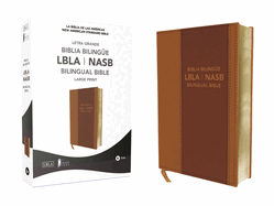 La Biblia de Las Americas / New American Standard Bible, Bilingual, Leathersoft, Brown