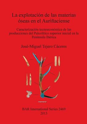 La Explotacion Tecnoeconomica De Las Materias Oseas En El Aurinaciense: Caracterizacion tecnoeconomica de las producciones del Paleolitico superior inicial en la Peninsula Iberica - Tejero Cceres, Jos?-Miguel