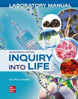 Lab Manual for Inquiry Into Life - Mader, Sylvia S