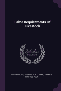 Labor Requirements Of Livestock