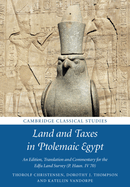 Land and Taxes in Ptolemaic Egypt