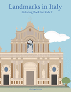 Landmarks in Italy Coloring Book for Kids 2