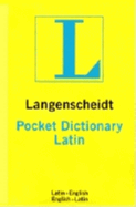 Langenscheidt Pocket Latin Dictionary: Latin-English, English- Latin