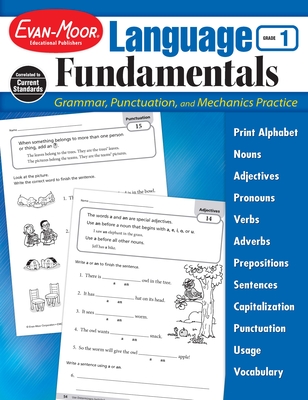Language Fundamentals, Grade 1 Teacher Resource - Evan-Moor Educational Publishers