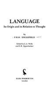 Language: Its Origin and Relation to Thought