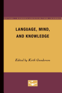 Language, Mind, and Knowledge: Volume 7