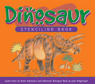 Large Dinosaur Stencil Book