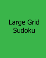 Large Grid Sudoku: Fun, Large Print Sudoku Puzzles