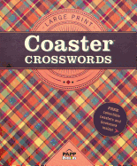 Large Print Coaster Crosswords 1: Autumn Plaid