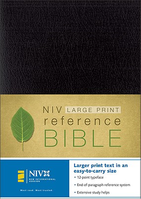 Large Print Reference Bible-NIV-Personal Size - Zondervan Publishing (Creator)