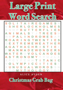 Large Print Word Search: Christmas Grab Bag