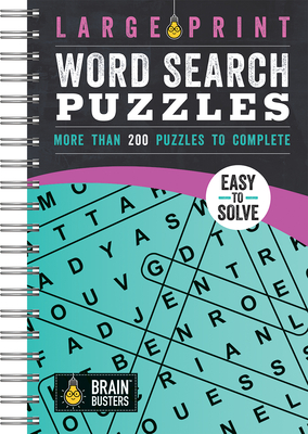 Large Print Word Search Puzzles Teal: More Than 200 Puzzles to Complete - Parragon Books (Editor)