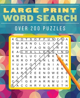 Large Print Word Search - Editors of Portable Press