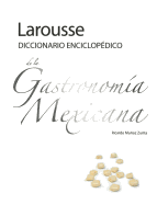 Larousse Diccionario Enciclopedico de La Gastronomia Mexicana
