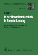 Laser in Der Umweltme?technik / Laser in Remote Sensing: Vortr?ge Des 11. Internationalen Kongresses / Proceedings of the 11th International Congress