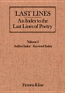 Last Lines: An Index to the Last Lines of Poetry