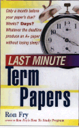 Last Minute Term Papers