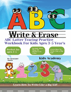 Latter Tracing Practice Workbook For Kids Ages 3-5 Year's