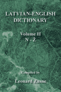 Latvian-English Dictionary: Volume II N-Z