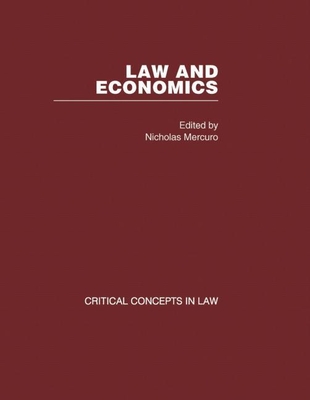 Law and Economics - Mercuro, Nicholas (Editor)