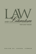 Law and Literature: Text and Theory