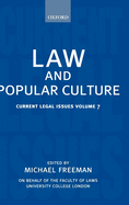 Law and Popular Culture: Current Legal Issues 2004volume 7