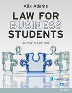 Law for Business Students premium pack - Adams, Alix