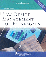 Law Office Management for Paralegals