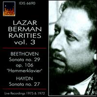 Lazar Berman Rarities, Vol. 3 - Lazar Berman (piano)