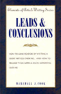 Leads & Conclusions - Cook, Marshall J