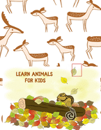 Learn Animals For Kids: A Fun and Simple Drawing and Activity Book for Kids to Learn Animal and learn to Draw