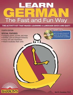 Learn German the Fast and Fun Way with Online Audio - Donahue, Neil H