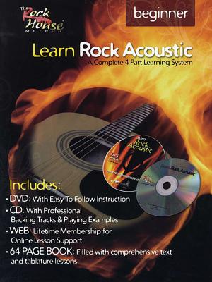 Learn Rock Acoustic - Beginner Level: A Complete 4-Part Learning System - McCarthy, John, Dr., and Gorenburg, Steve (Adapted by)