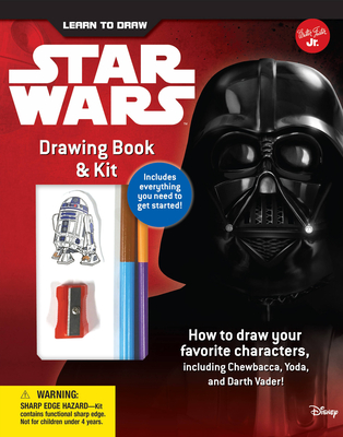 Learn to Draw Star Wars Drawing Book & Kit: Includes Everything You Need to Get Started! How to Draw Your Favorite Characters, Including Chewbacca, Yoda, and Darth Vader! - Walter Foster Jr Creative Team