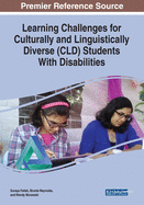 Learning Challenges for Culturally and Linguistically Diverse (CLD) Students with Disabilities