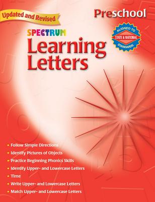 Learning Letters, Grade Preschool - Spectrum