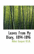 Leaves from My Diary, 1894-1896