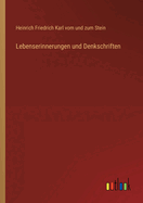 Lebenserinnerungen und Denkschriften