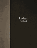 Ledger Notebook: Columnar Ruled Ledger, 3 Columns, 8.5x11 Inches, 100 Pages