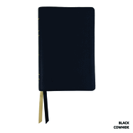 Legacy Standard Bible, Handy Size Paste-Down Black Cowhide Red Letter