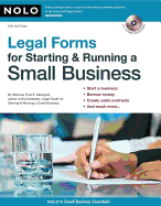 Legal Forms for Starting & Running a Small Business - Steingold, Fred