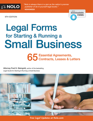 Legal Forms for Starting & Running a Small Business - Steingold, Fred S, Attorney