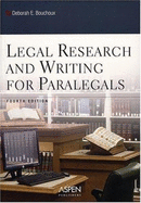 Legal Research and Writing for Paralegals