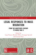Legal Responses to Mass Migration: From the Nineteenth Century to World War II