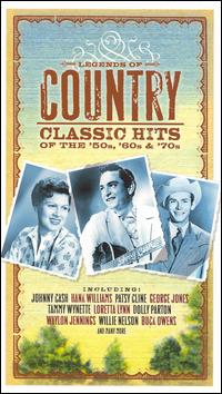 Legends of Country: Classic Hits from the '50s, '60s & '70s - Various Artists
