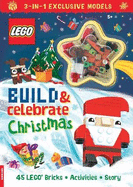 LEGO Books: Build & Celebrate Christmas (includes 45 bricks)